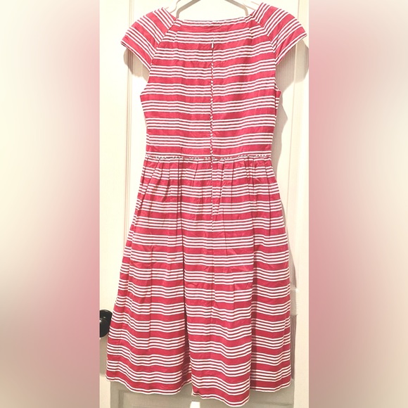 Emily and Fin Claudia Beachcomber Retro Midi Dress Pleated Skirt ZB4 - Picture 6 of 10